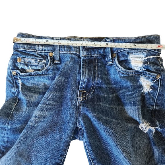7 for Mankind‎ Roxana Distressed Jeans Size 25 - Picture 8 of 10